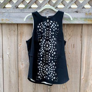 Vince Camuto Blouse with Cutout Detail - Size M